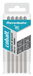 Сверло по металлу, 3х гр. хвост,  5,5х93мм, HSS-Co, Р6М5К5, 20шт/уп RENNBOHR COBALT PROM