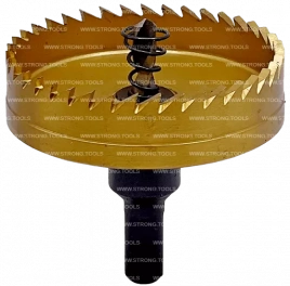 СТK-058  КОРОНКА ПО МЕТАЛЛУ  ЦИЛИНДРИЧЕСКАЯ HSS 68 мм GOLD