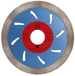 СТД-174 Диск алмазный 115x22.23x10 сплошной ТР с перфорацией PRO серия