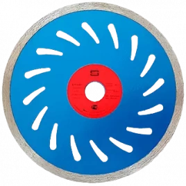 СТД-174 Диск алмазный 230x22.23x10 сплошной ТР с перфорацией PRO серия