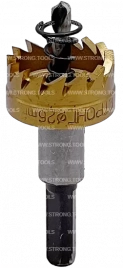 СТK-058  КОРОНКА ПО МЕТАЛЛУ  ЦИЛИНДРИЧЕСКАЯ HSS 26 мм GOLD