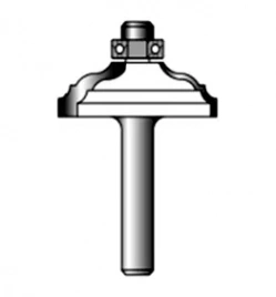 СТФ-2111 Фреза кромочная с нижним подшипником 8х40х12 R3