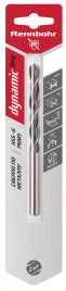 Сверло по металлу ЦХ,  1,5х70мм, HSS-G, P6M5, 2шт/уп, RENNBOHR DYNAMIC LONG CARD