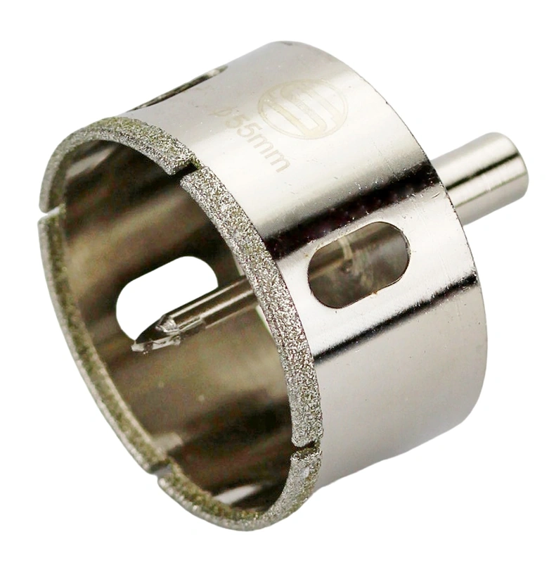 CTK-089  АЛМАЗНАЯ КОРОНКА С ЦЕНТРИРУЮЩИМ СВЕРЛОМ ПО СТЕКЛУ И КАФЕЛЮ Ф55mm фото 3