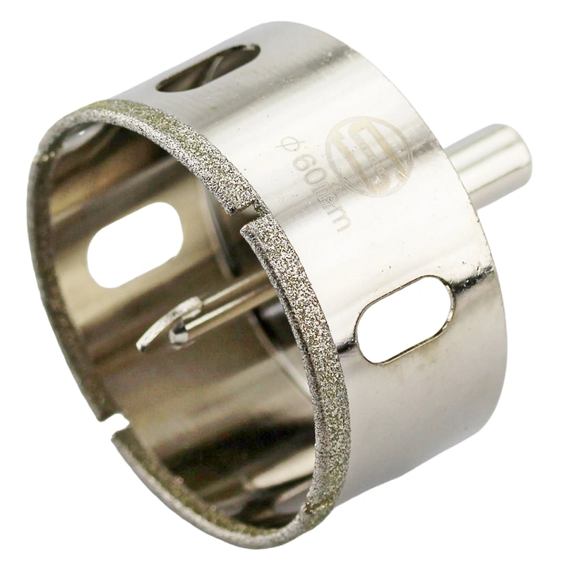 CTK-089  АЛМАЗНАЯ КОРОНКА С ЦЕНТРИРУЮЩИМ СВЕРЛОМ ПО СТЕКЛУ И КАФЕЛЮ Ф60mm фото 2
