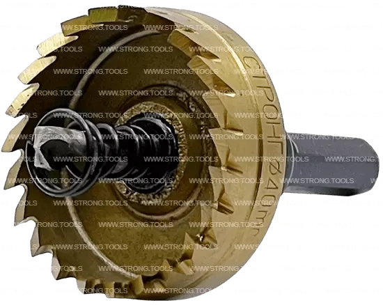 СТK-058  КОРОНКА ПО МЕТАЛЛУ  ЦИЛИНДРИЧЕСКАЯ HSS 40 мм GOLD фото 3