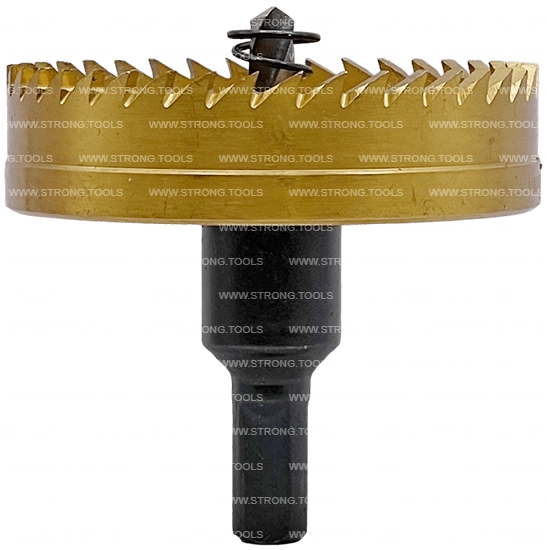 СТK-058  КОРОНКА ПО МЕТАЛЛУ  ЦИЛИНДРИЧЕСКАЯ HSS 68 мм GOLD фото 2