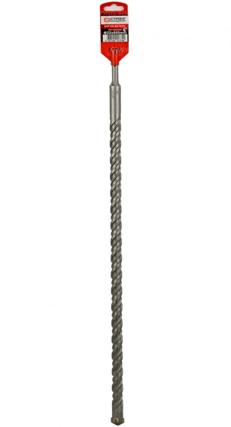 СТС-040 Бур крестовой SDS+ 22х600 квадро фото 1