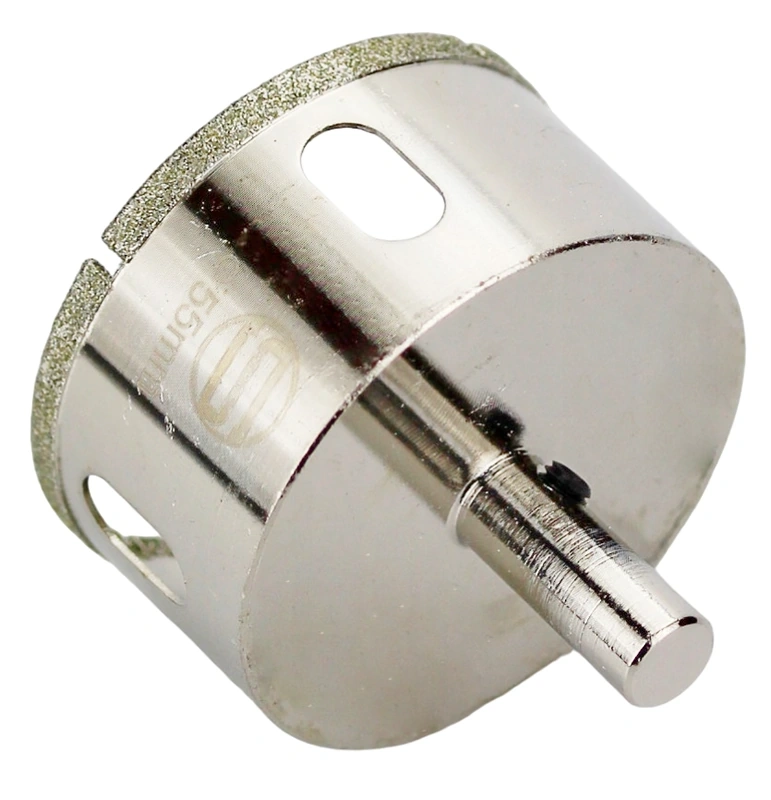 CTK-089  АЛМАЗНАЯ КОРОНКА С ЦЕНТРИРУЮЩИМ СВЕРЛОМ ПО СТЕКЛУ И КАФЕЛЮ Ф55mm фото 4