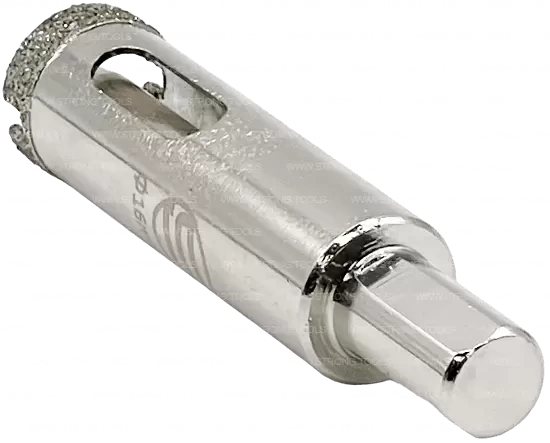 СТК-066 Коронка по стеклу и керамике с центрующим сверлом СТРОНГ 16мм фото 4