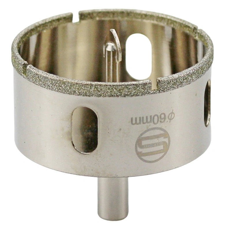 CTK-089  АЛМАЗНАЯ КОРОНКА С ЦЕНТРИРУЮЩИМ СВЕРЛОМ ПО СТЕКЛУ И КАФЕЛЮ Ф60mm фото 1