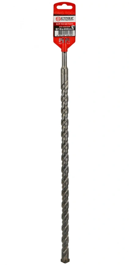 СТС-040 Бур крестовой SDS+ 18х460 квадро фото 1